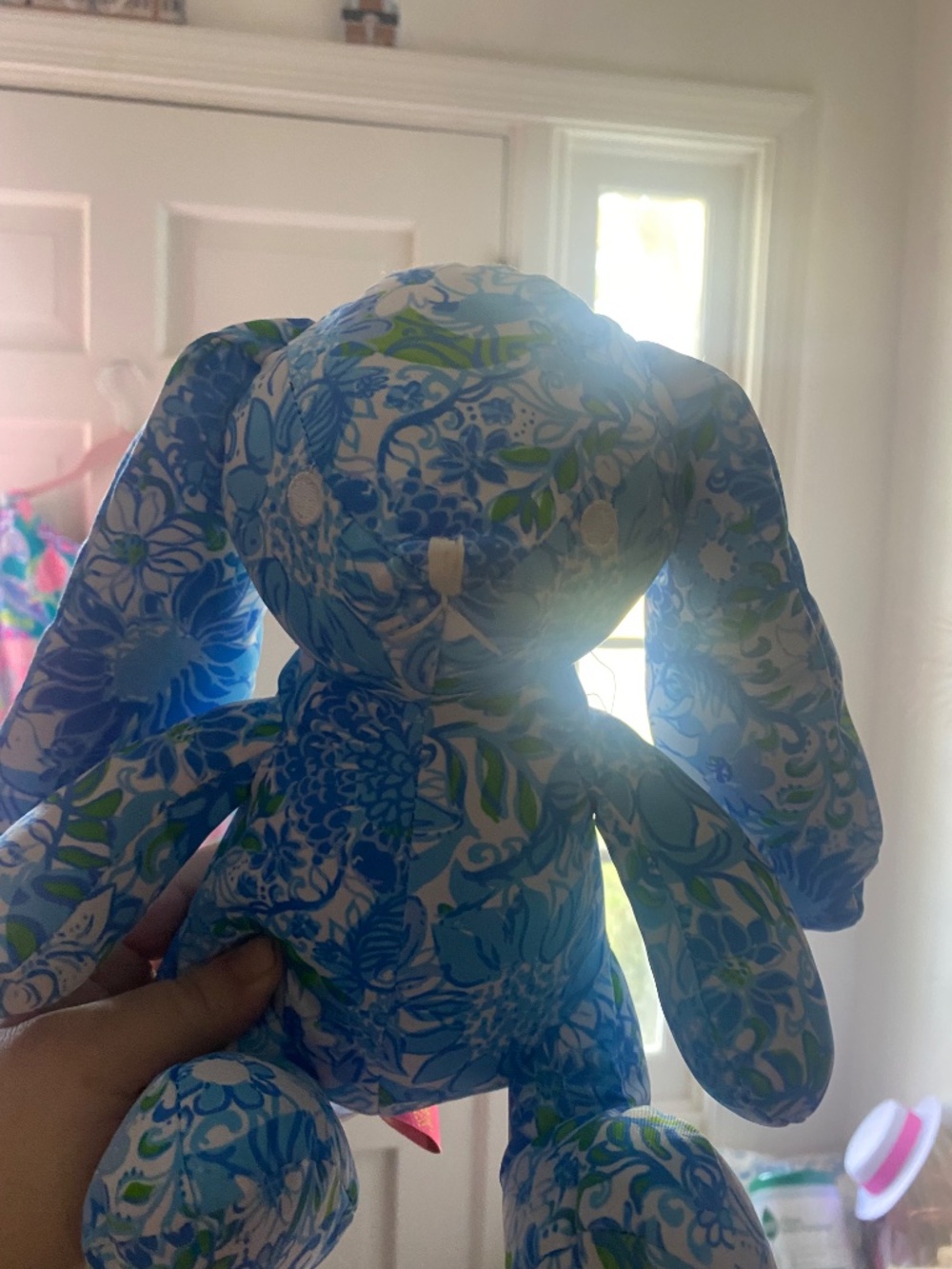 Lilly Pulitzer bunny toy